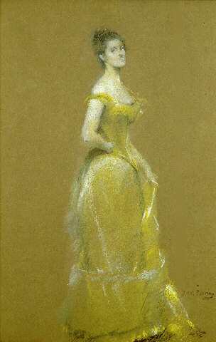 Lady in Yellow 1884
