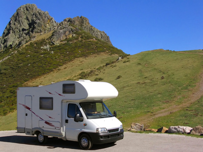 travelling in motorhome